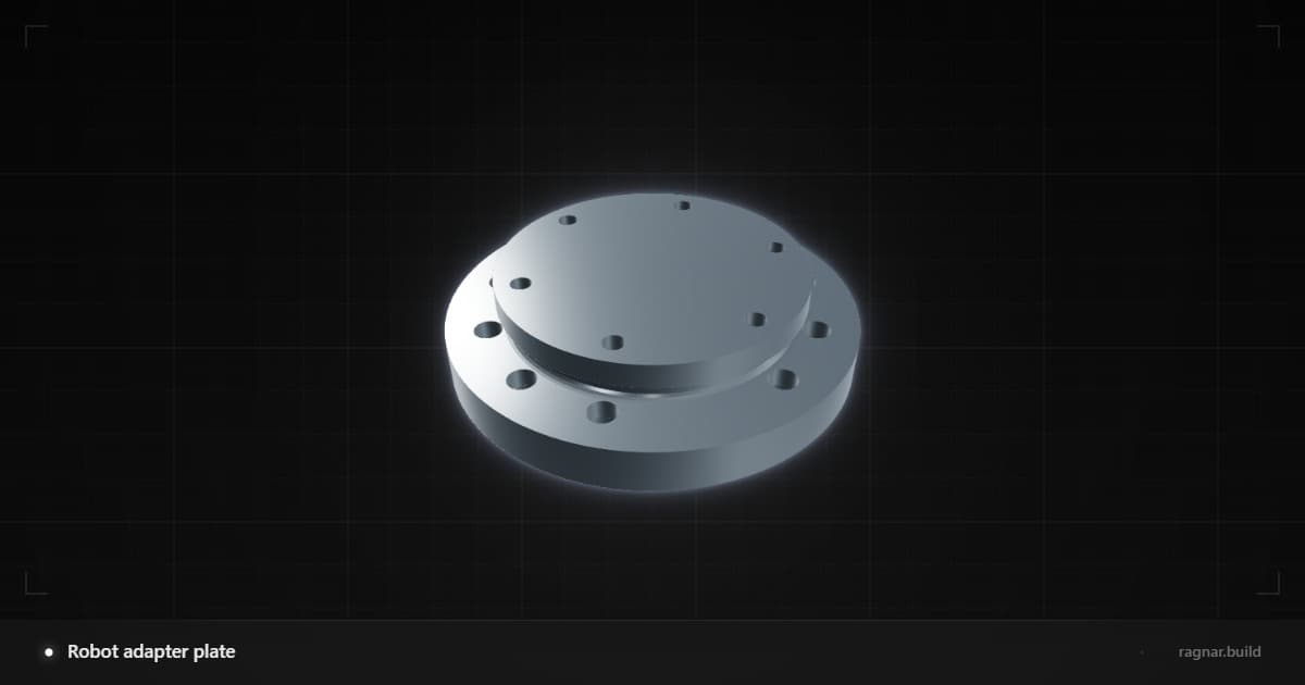 Robot adapter plate