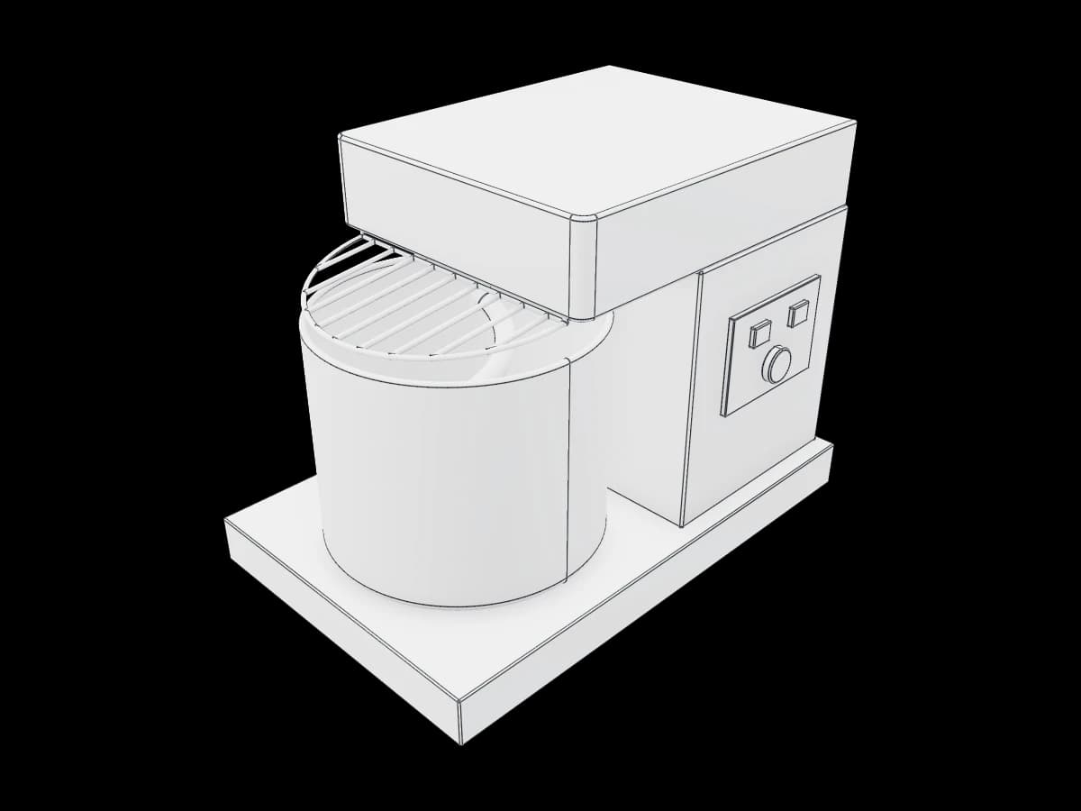 Industrial Spiral Dough Mixer