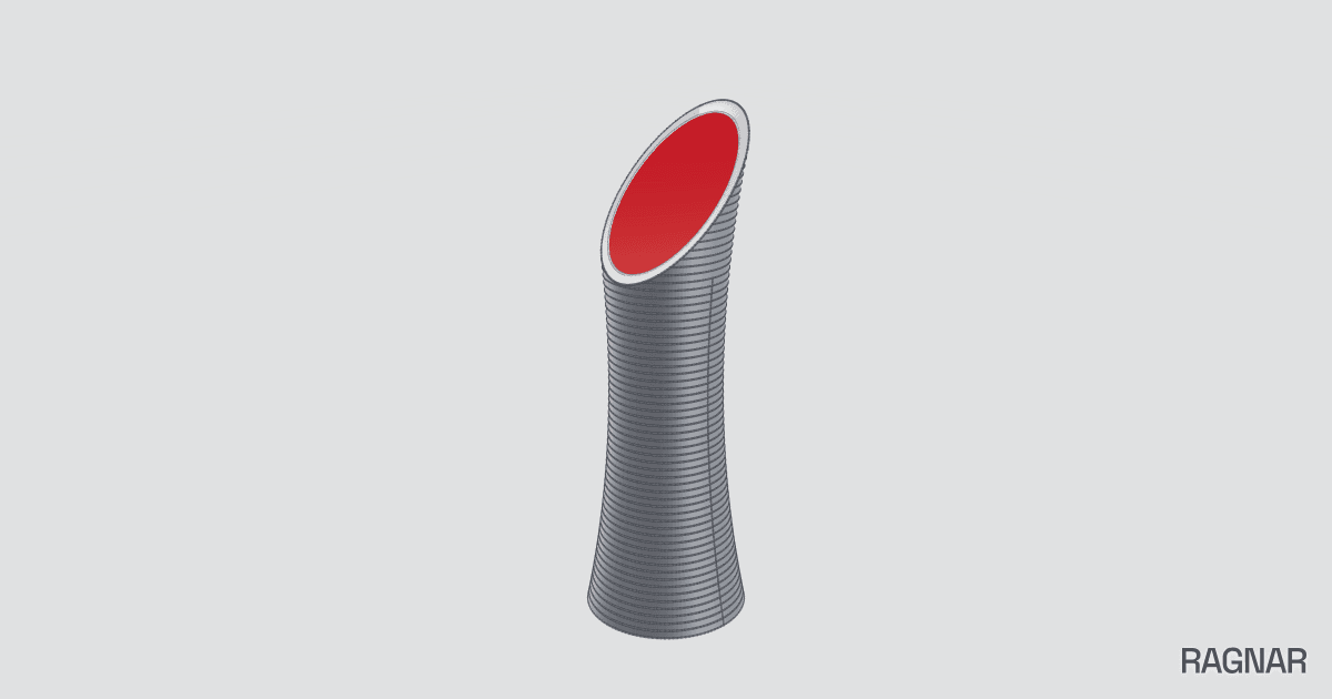 Modern Hourglass Trophy