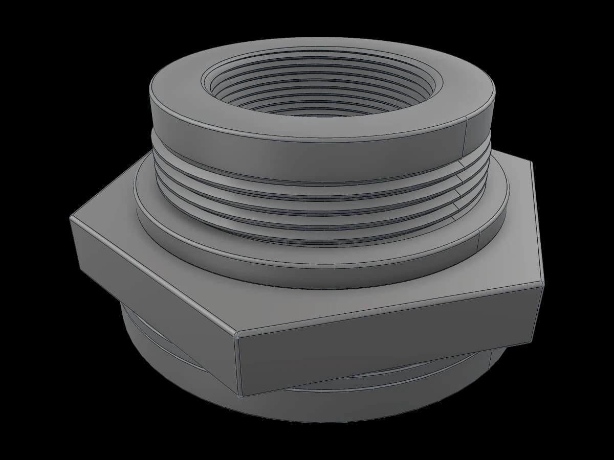 Double Thread Bulkhead
