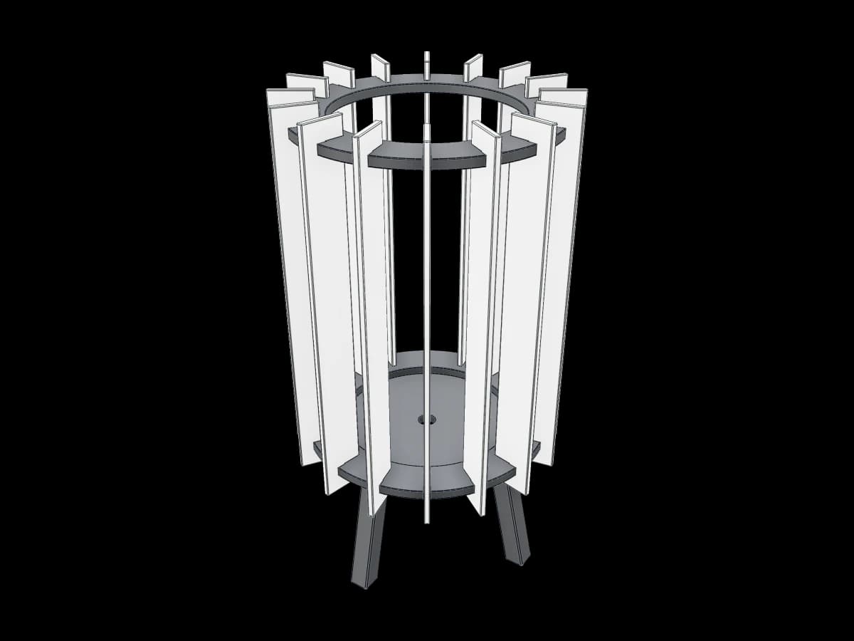 Small Proportional Lampshade