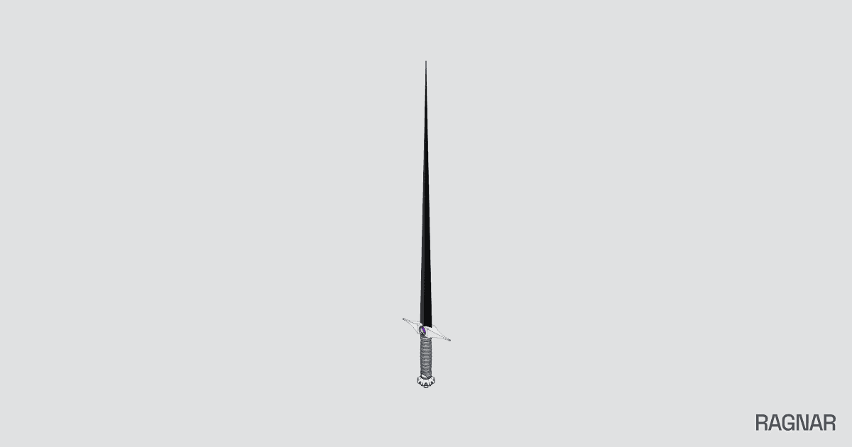 Gemstone Hilt Sword
