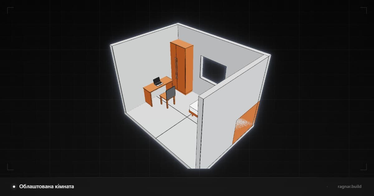 Furnished Modern Bedroom