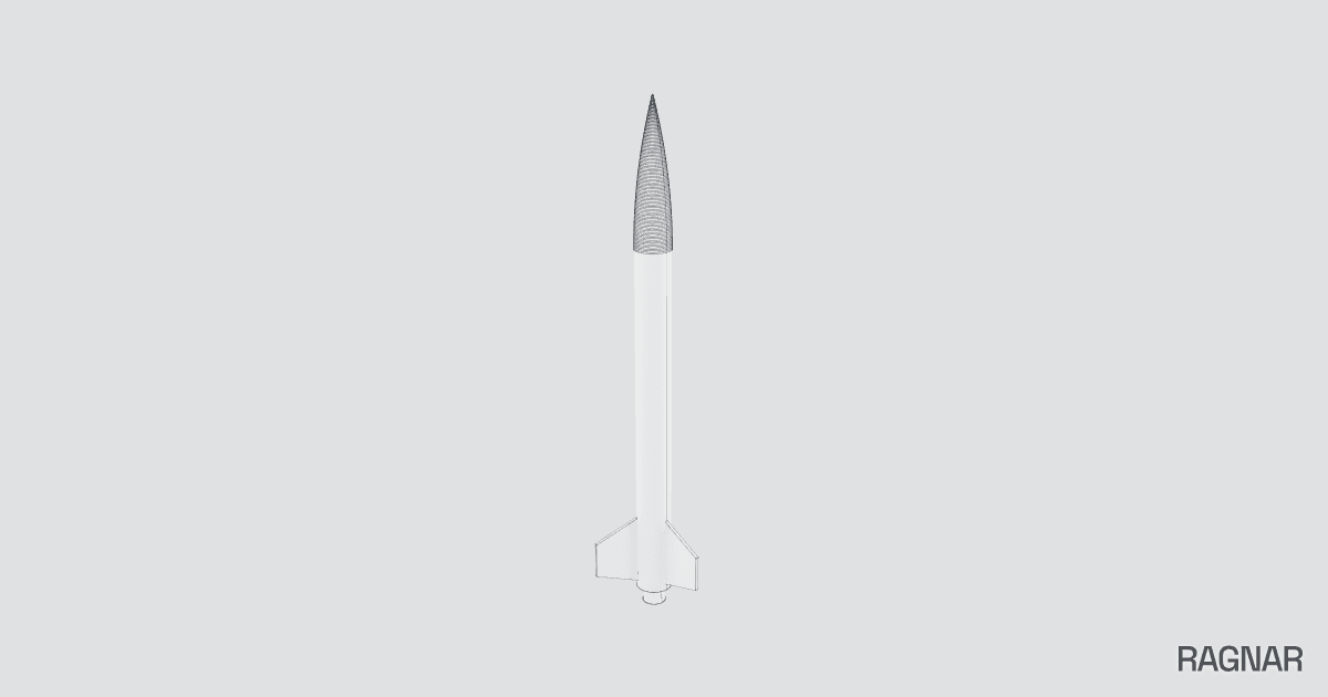 Rocket with fins