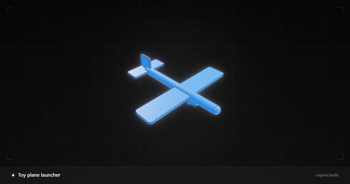 Toy Glider Launcher