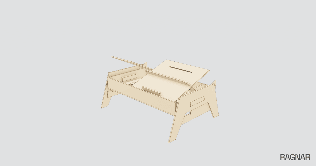 Laptop Stand Storage