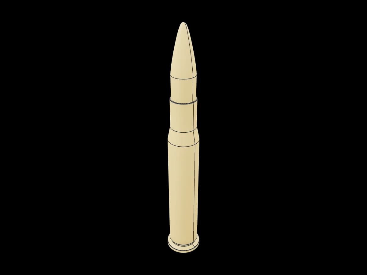 Large Caliber Ammunition Model