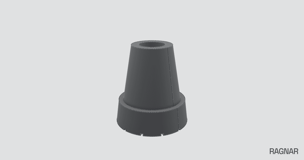 TPU Crutch Foot