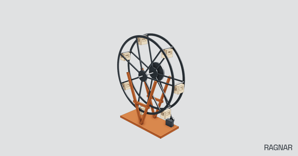Wooden Ferris Wheel