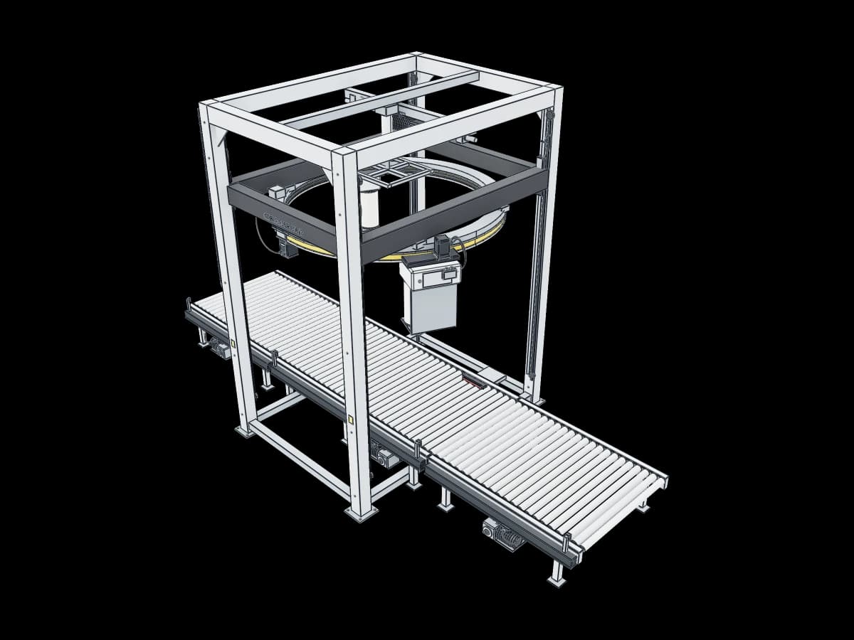 Rotary Ring Pallet Wrapper