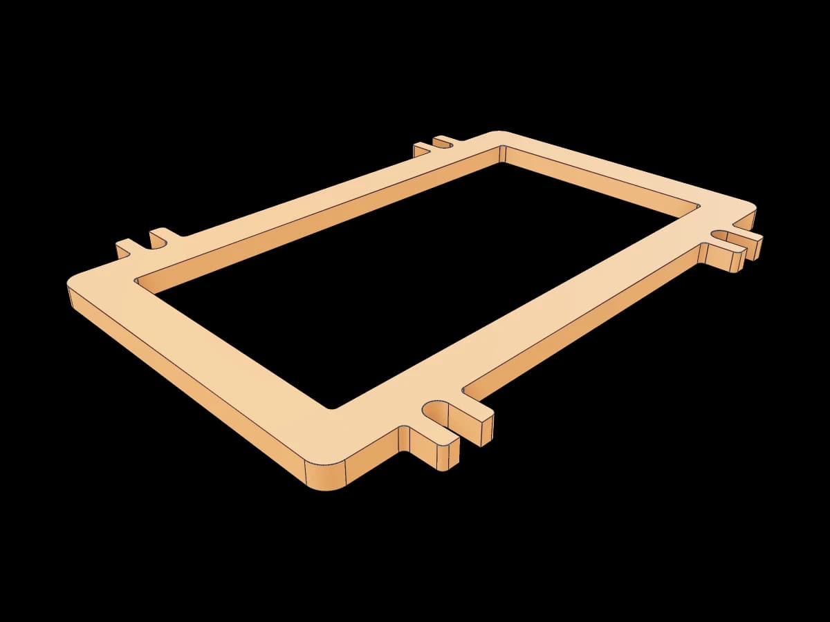 Mounting Bracket with Counterbores