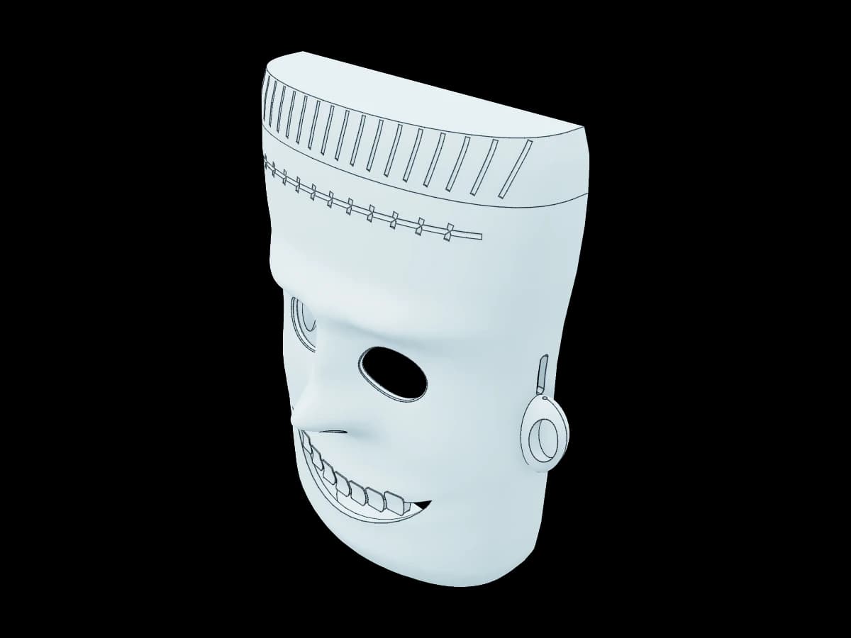 Frankenstein Face Mask
