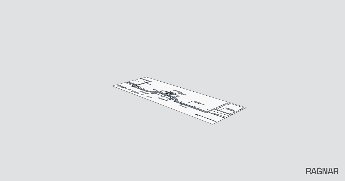 Vectorized Architectural Section | Ragnar Gallery