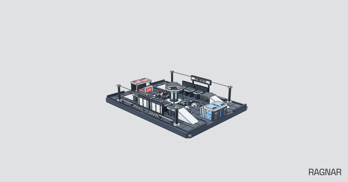 Futuristic Parkour Baseplate Map | Ragnar Gallery