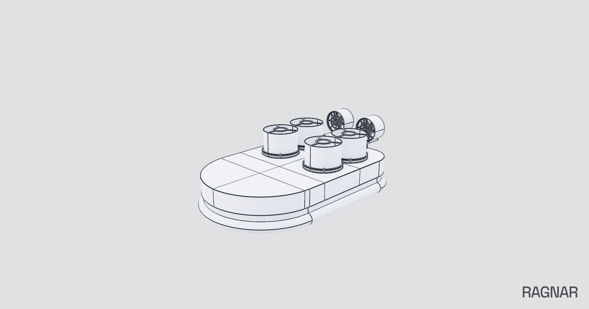 Hovercraft Cad Model | Ragnar Gallery