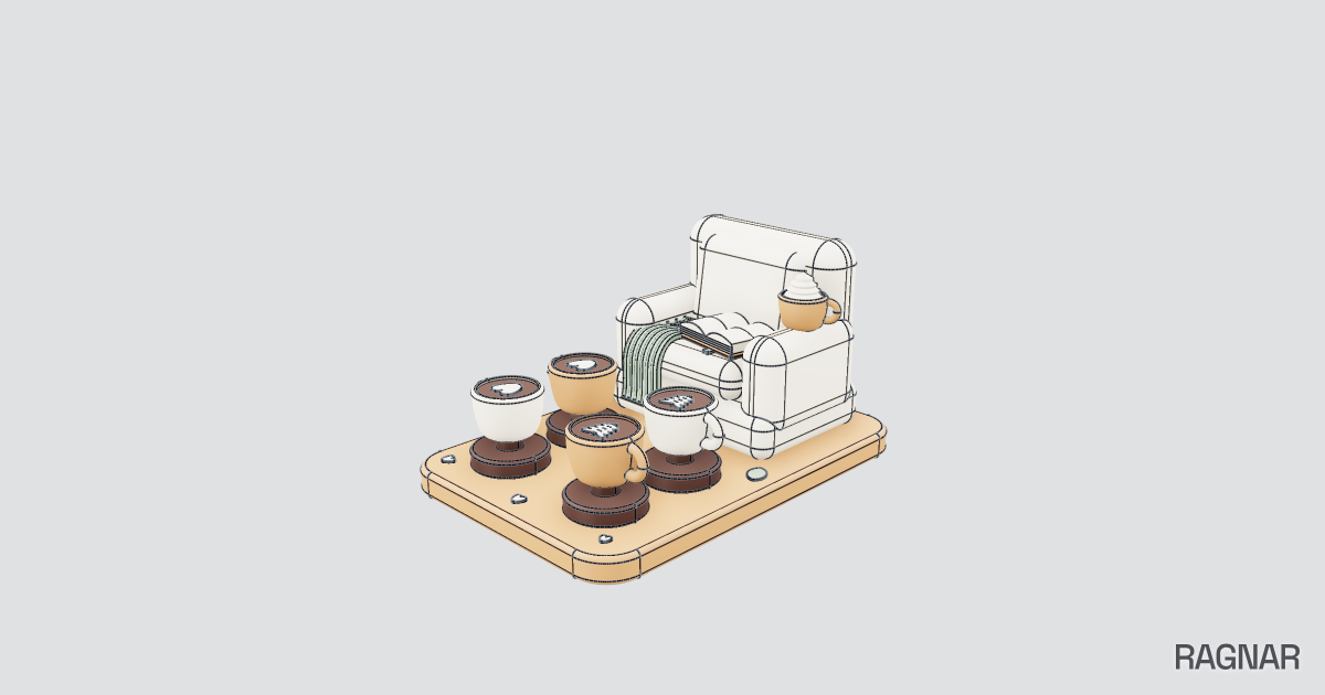 Cozy Coffee Clicker | Ragnar Gallery