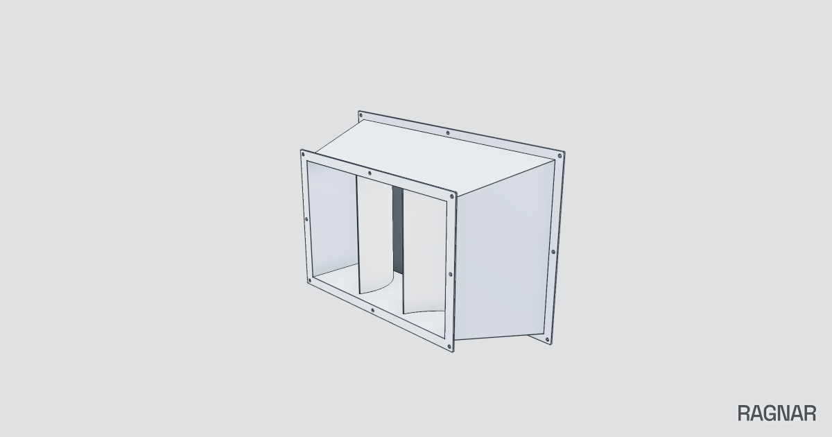Radiator Airflow Distribution Duct | Ragnar Gallery