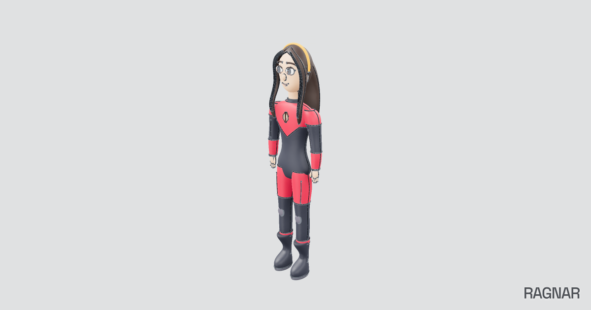 Teenage Female Superhero | Ragnar Gallery