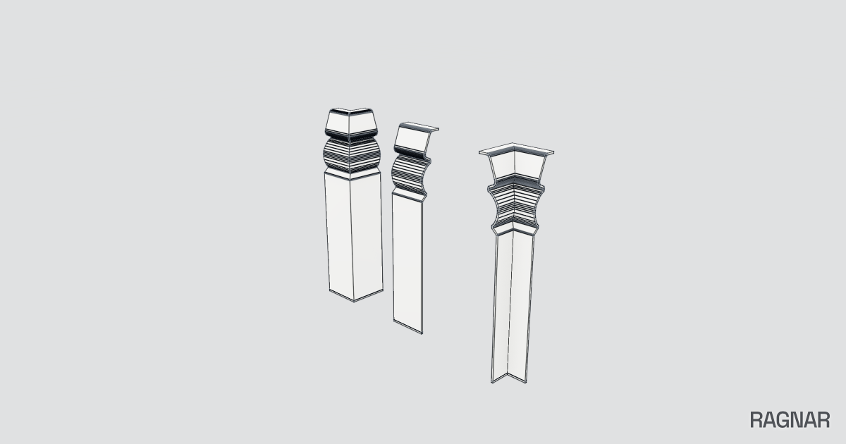 Straight Baseboard Connection | Ragnar Gallery