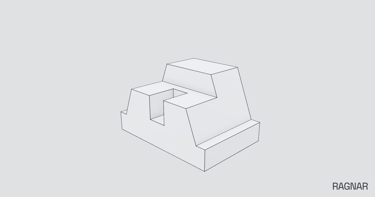 Stepped Tapered Block | Ragnar Gallery