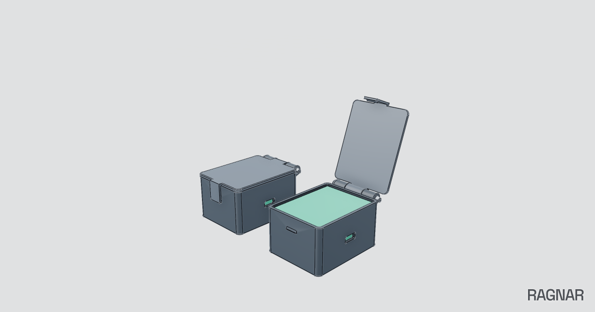 Hinged PCB Enclosure | Ragnar Gallery